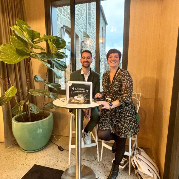 Sandra Carimalo et Loic Le Droff des Haras de Loudeac